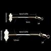 10pcs Glow Gourd Balance Bracket Portable Gourd Swivels Connector Freshwater Saltwater Fishing Tackle Fishing Supply