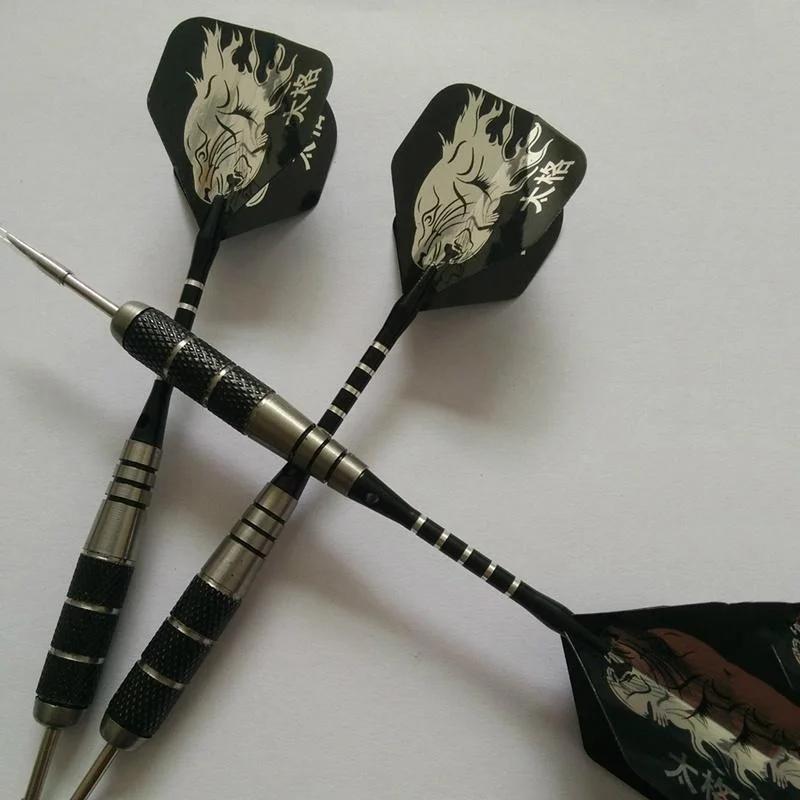 3Pcs 22g All Metal Professional Dart Needle Carved Aluminum Alloy Rod Anti Drop Aluminum Rod Knight Dart Needle Dart Accessories
