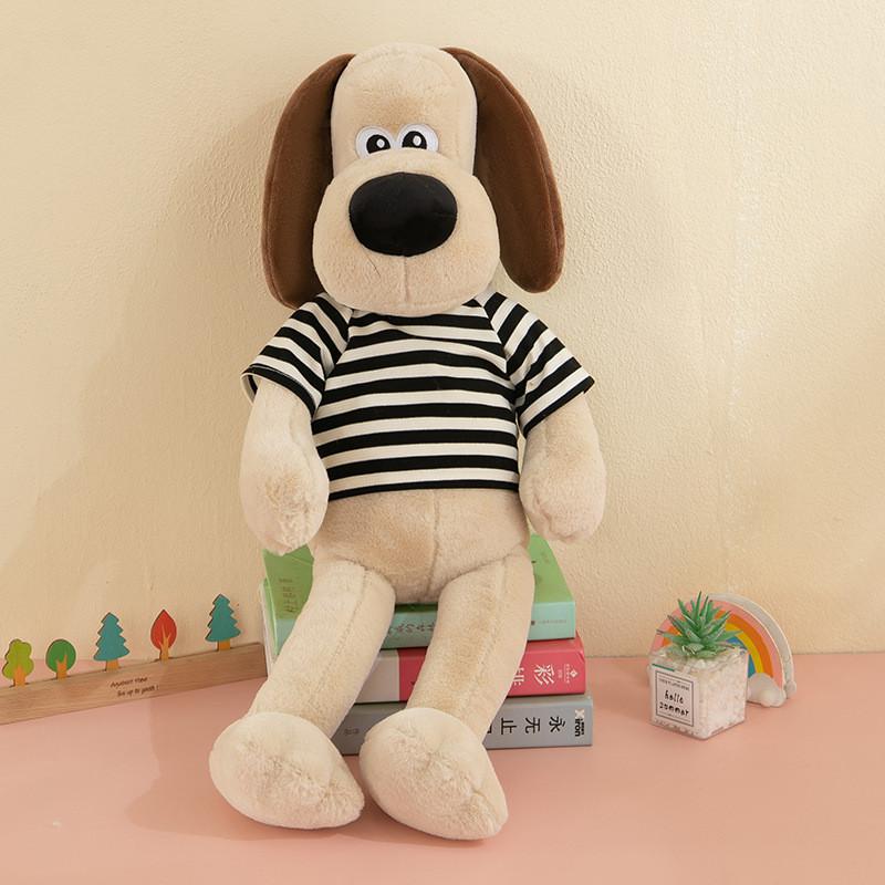 Adorable Plush Toy Dog Stuffed Animal Soft Short Plush Doll Cuddly Companion