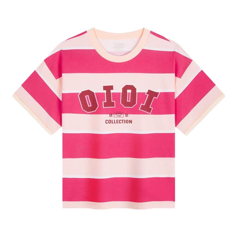Anta Kids Girls Basketball Style Short Sleeve T-Shirt 160