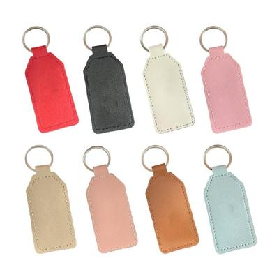 Elegant Leather Keychain Sophisticated Keyring Gift For Business Meetings Party Supplies Everyday Use Accessory