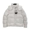 Lulu Puff Five-grid Three-proof Traceable White Duck Down Jacket Women's Short Cold-proof Bread Jacket