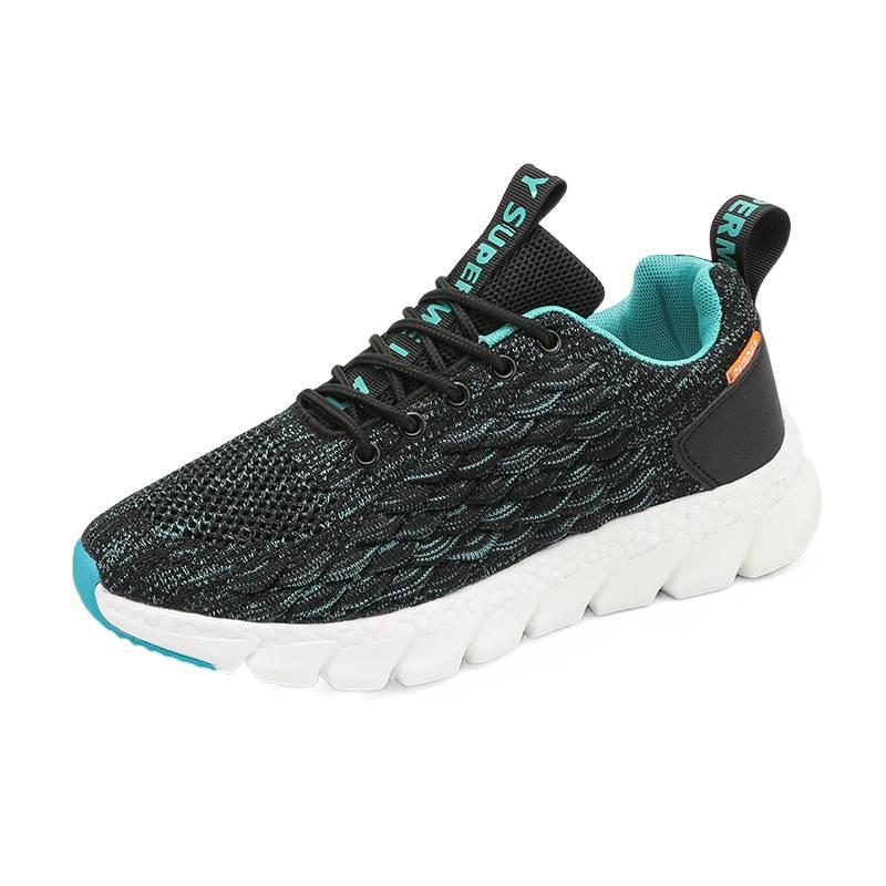 Frühling neue Mode Fly-Weave atmungsaktive Sports-Laufschuhe Studenten einfache Freizeitschuhe Herren