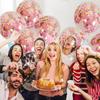Balloons With Golden Paper 100Pieces Latex Confetti Balloons Party Balloon Party Decoration With Golden Paper Transparent