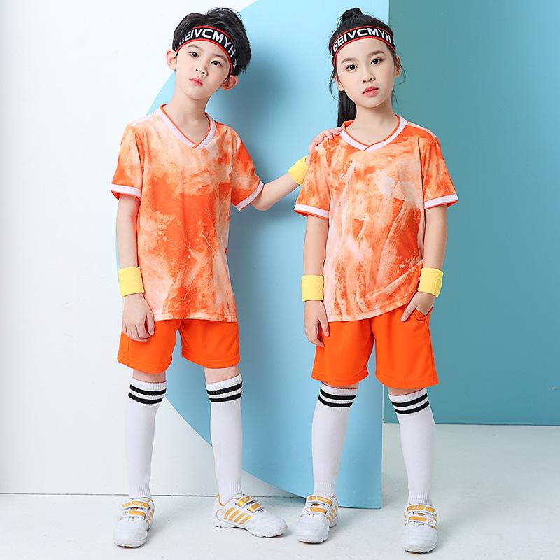 Kids' Quick-Dry Breathable Football Kit - Summer Training & Competition Uniform for Boys & Girls