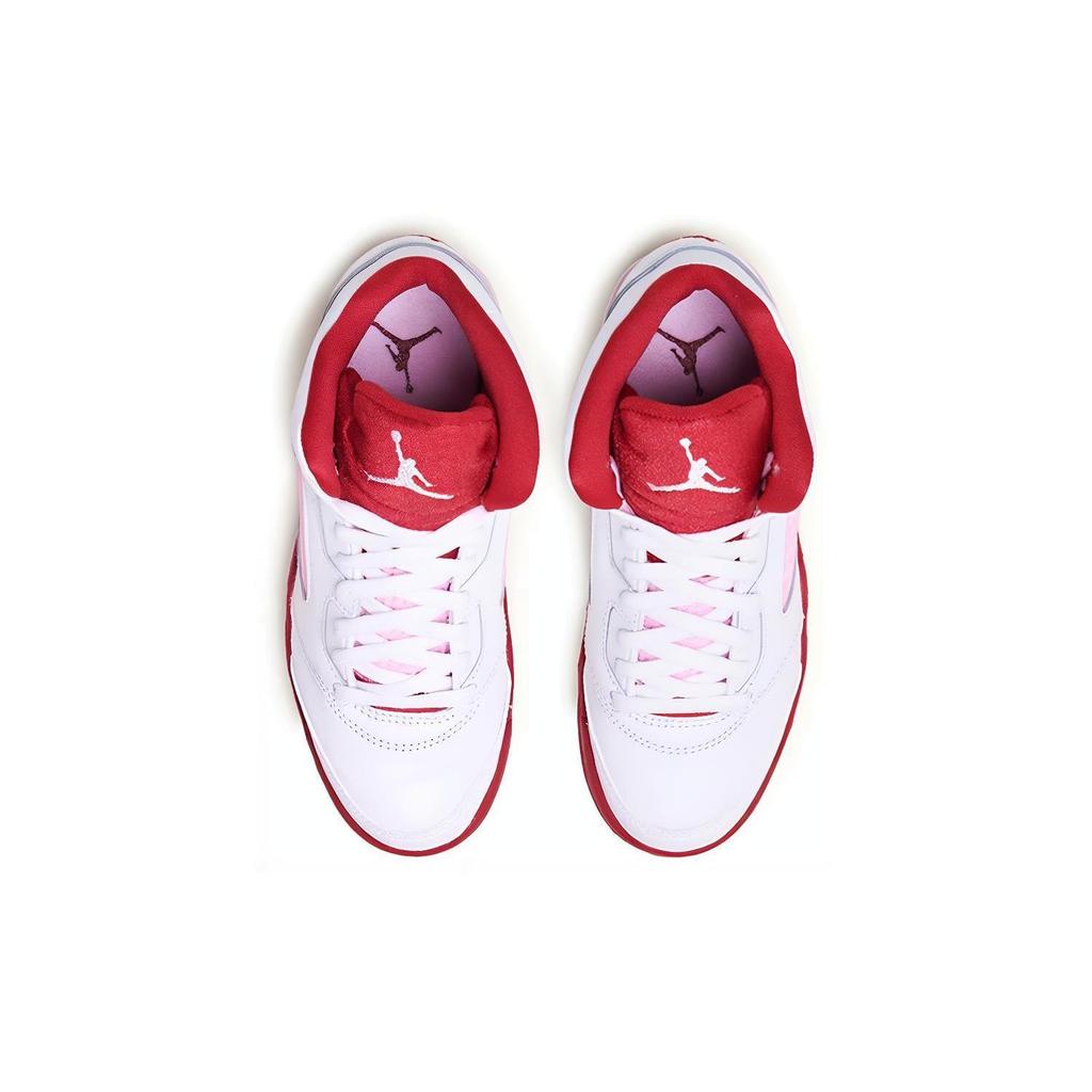 Jordan 5 Retro White Pink Red PS 440893-106