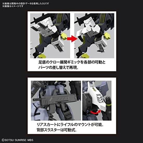 HG Mobile Suit Gundam Iron-Blooded Orphans Urzu Hunt Asmodeus Échelle 1 144 Modèle en Plastique Pré-peint