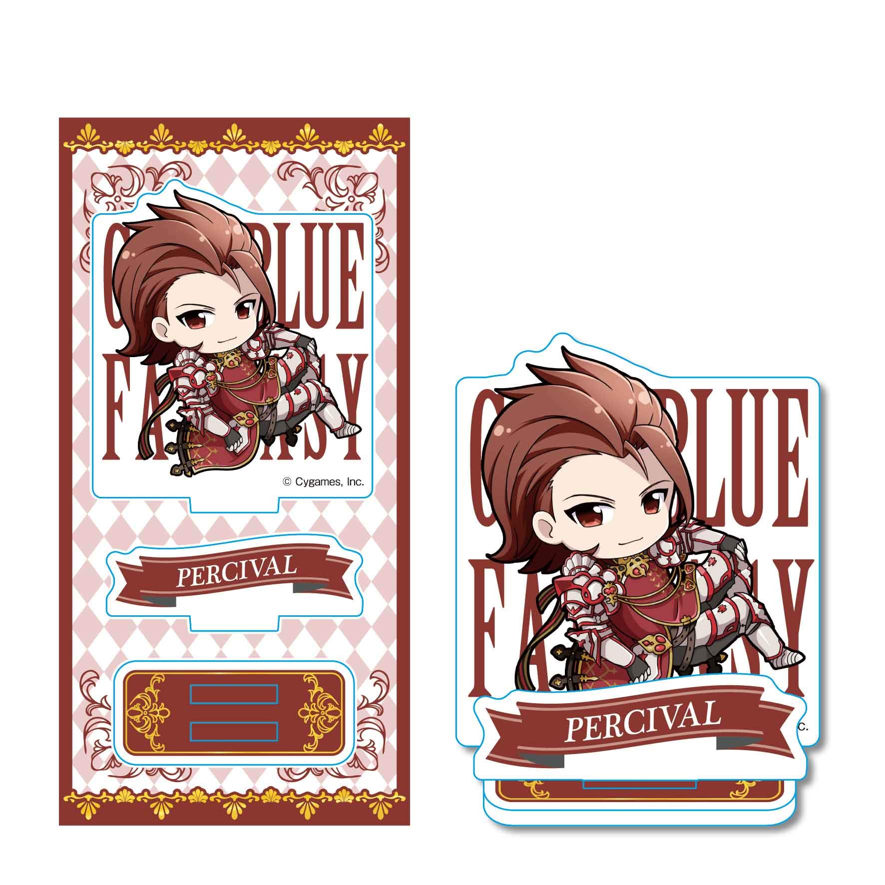 Granblue Fantasy Персиваль Пукассю Акриловая фигурка