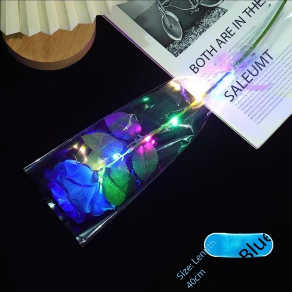 

Светящийся букет роз Светодиодные светящиеся искусственные шелковые цветы Подарок на День святого Валентина День матери для дома Свадебные центральные элементы Декор для вечеринки