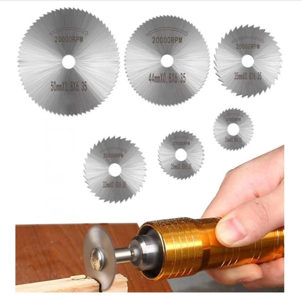 Long Shank Steel Saw Blades Short Shank HSS Saw Blade Rotary Tool Cutting Discs Power Tool Use