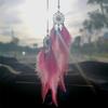 Catcher Car Rearview Mirror Pendant Feather Decor Auto Ornament Hang Charm