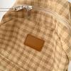 Harajuku Backpack for Girl Corduroy Lattice Backpack Large Capacity Daypacks Travel Bag Student School Backpack