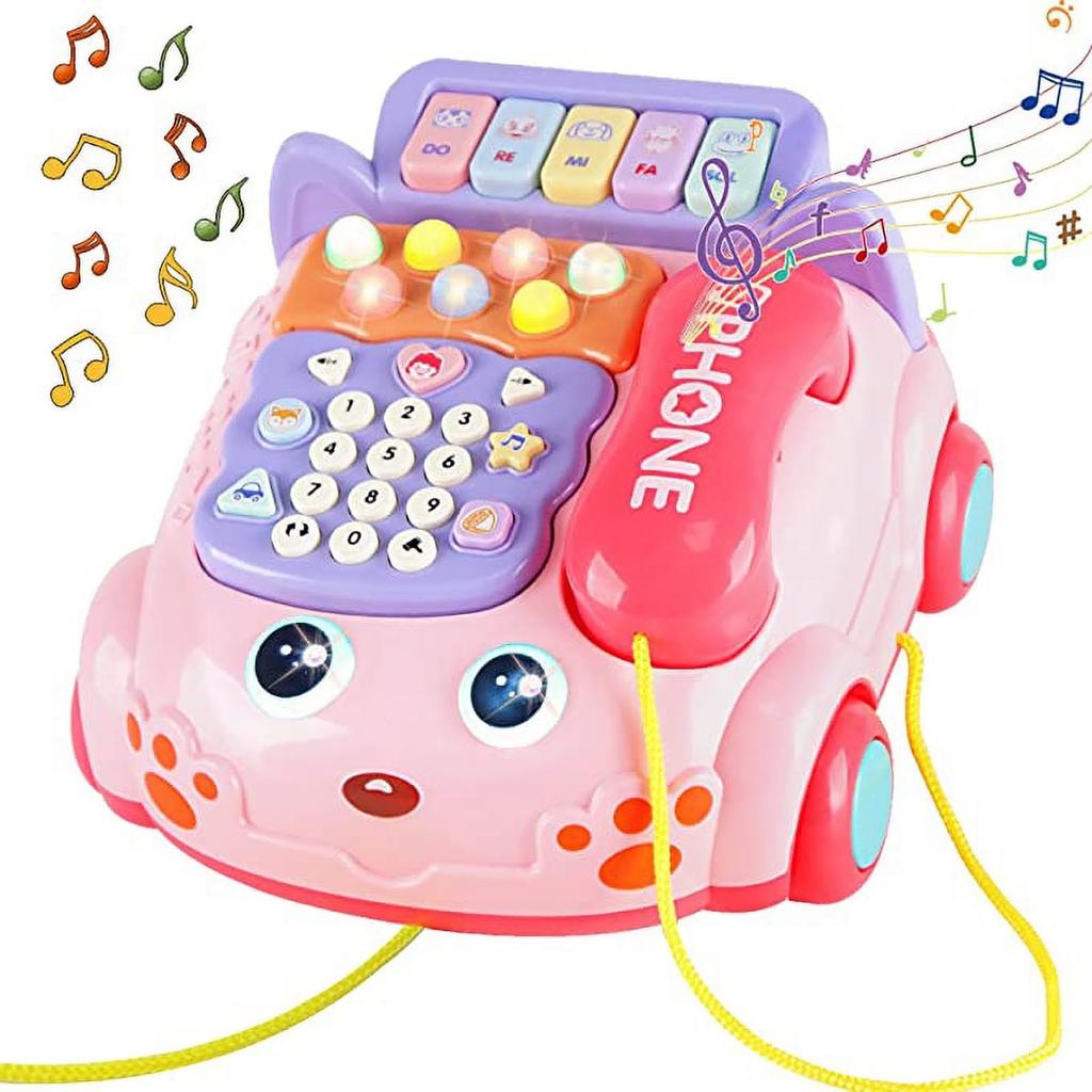 Toddler Phone Educational Toys, Suitable For 1 2 3 Years Old Boys Girls Gift Toys Baby Phone With Music And Lights Baby Toys Educational Learning Toys