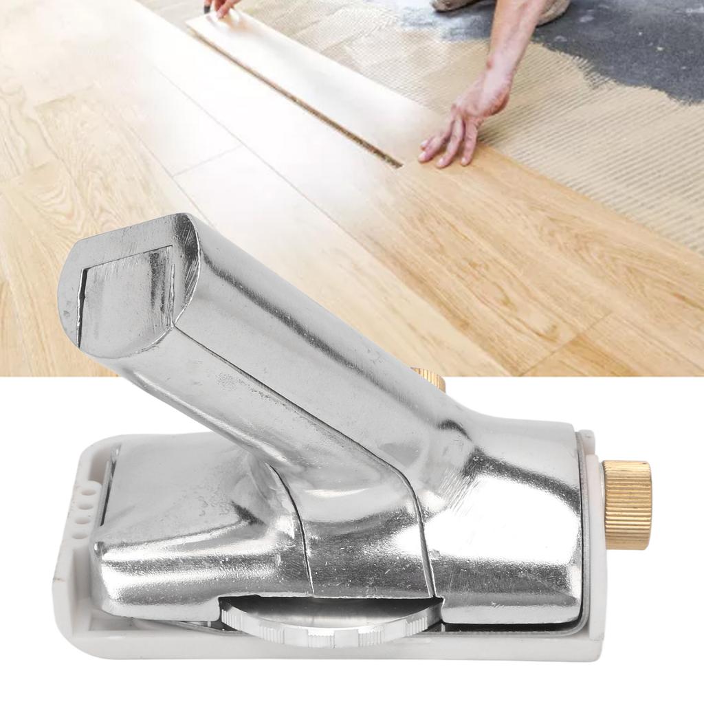 Manual Corner Closing Push Knife, Aluminum Handle Sheet Wall Cutter with Depth Height for Commercial PVC Rubber Plastic Floor Construc