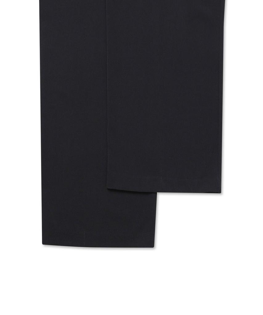 Michikoleondeonkosino Two-Pin Tuck Wide Slacks Black