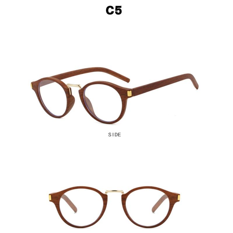 Women's glasses, retro round small frame glasses.