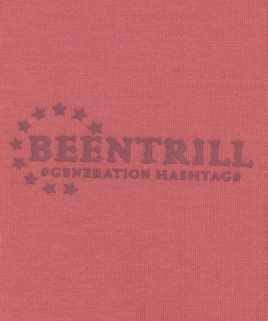 BEENTRILL Star Circle Logo T-Shirt (Dark Pink)