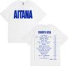 Aitana Cuarto Azul Wdrld Tour 2026 Merch TShirt UNISEX Women Summer Cotton Y2K Clothing Oversize Round Neck Short Sleeved Tee