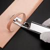 1Set Metal Leather Safety Beveler Diy Cutting Tool Kits With 3 Pcs Sharp Durable Blade