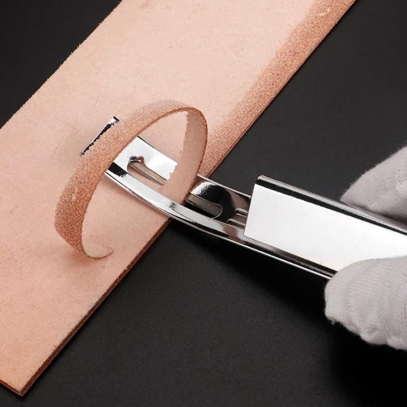 1Set Metal Leather Safety Beveler Diy Cutting Tool Kits With 3 Pcs Sharp Durable Blade