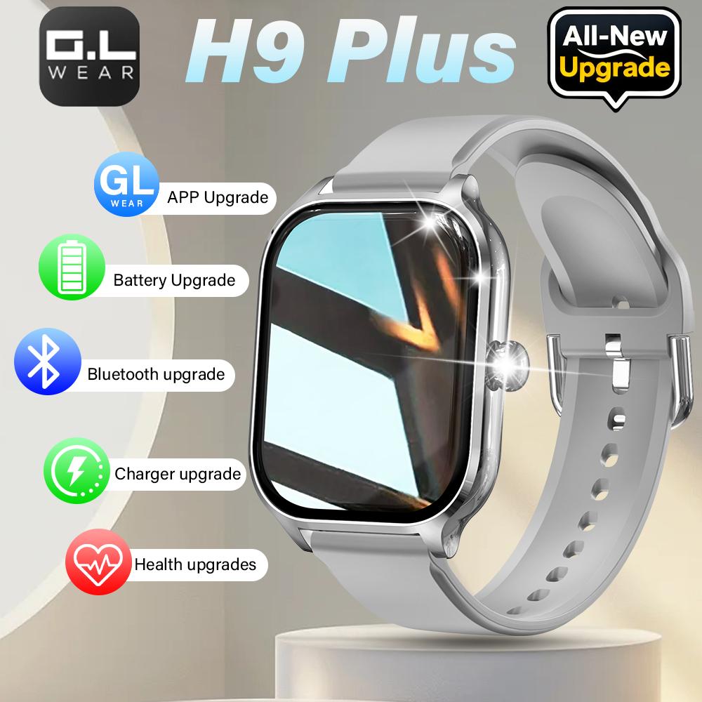 Neue H9 Pro Max Smartwatch Zifferblatt zum Annehmen von Anrufen Kalorienverfolgung Herzfrequenz Oximetrie Überwachung Bluetooth Smartwatch