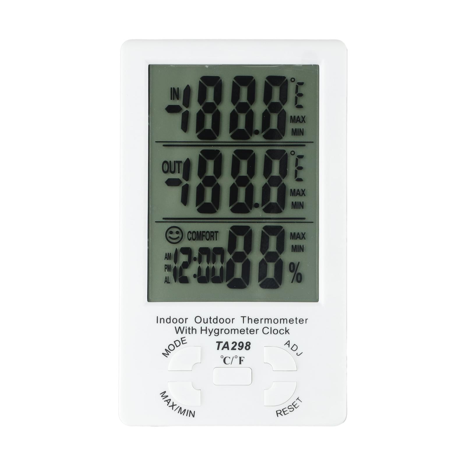 

KTJ TA298 IndoorOutdoor Thermometer Hygrometer Meter, Precise and Accurate Readings, Enhance Your Tea Preservation Methods China Mainland