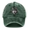 Pc Classic Cartoon Wolf Hat Casual Baseball Hat Design Style Breathable DAD Hat Multiple Color Options Adjust Hats Suitabl