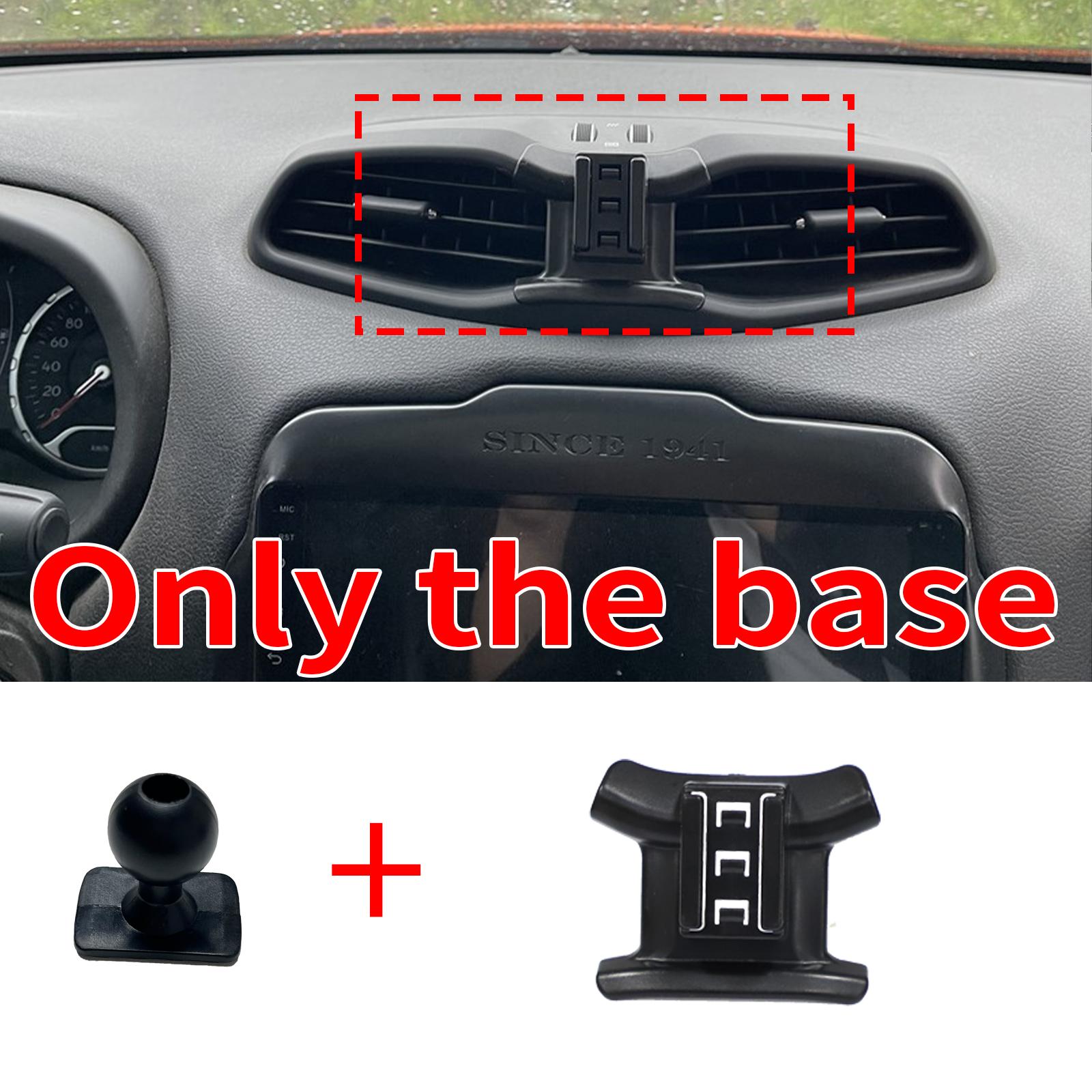 Car Mobile Phone Holder for JEEP Renegade 2016~2025 GPS Bracket Navigation Stand Auto Accessories