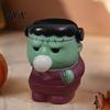 Ghost Bubble Poppers Halloween Squeeze Stress Relief Toy, Pop Pumpkin Figurine, Cute Toy for Fun Desktop Ornaments Kids, Desk Decor Classroom Office,