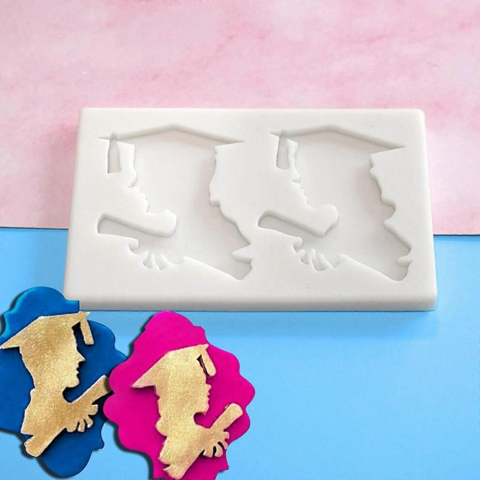 Graduation Silicone Mould Kitchen Baking Mould Chocolate Candy Silicone Mould