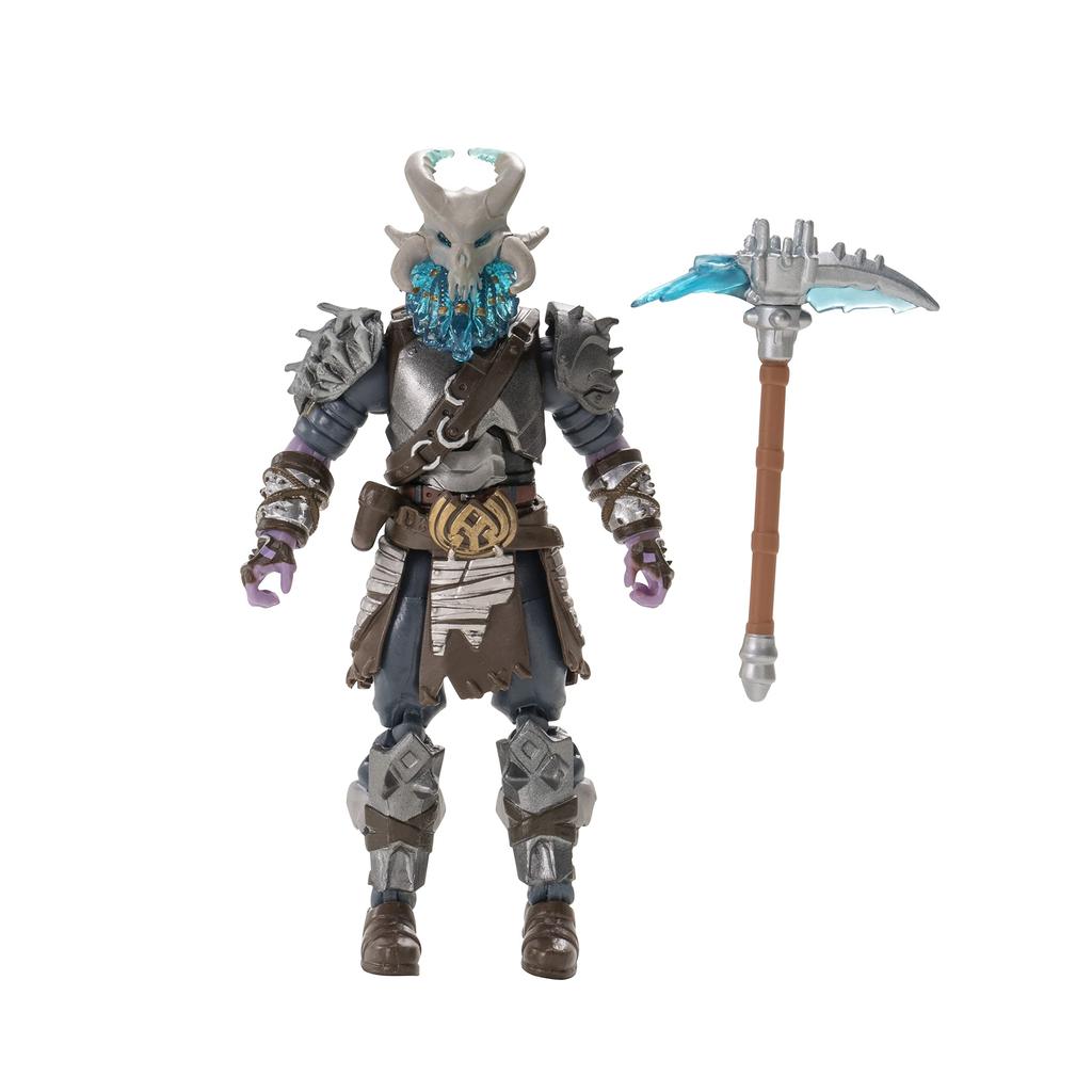 Fortnite Solo Mode Series 12 Ragnarok (Stage 5) Unvaulted Edition 4-inch Action Figure, Silver (FNT0913)