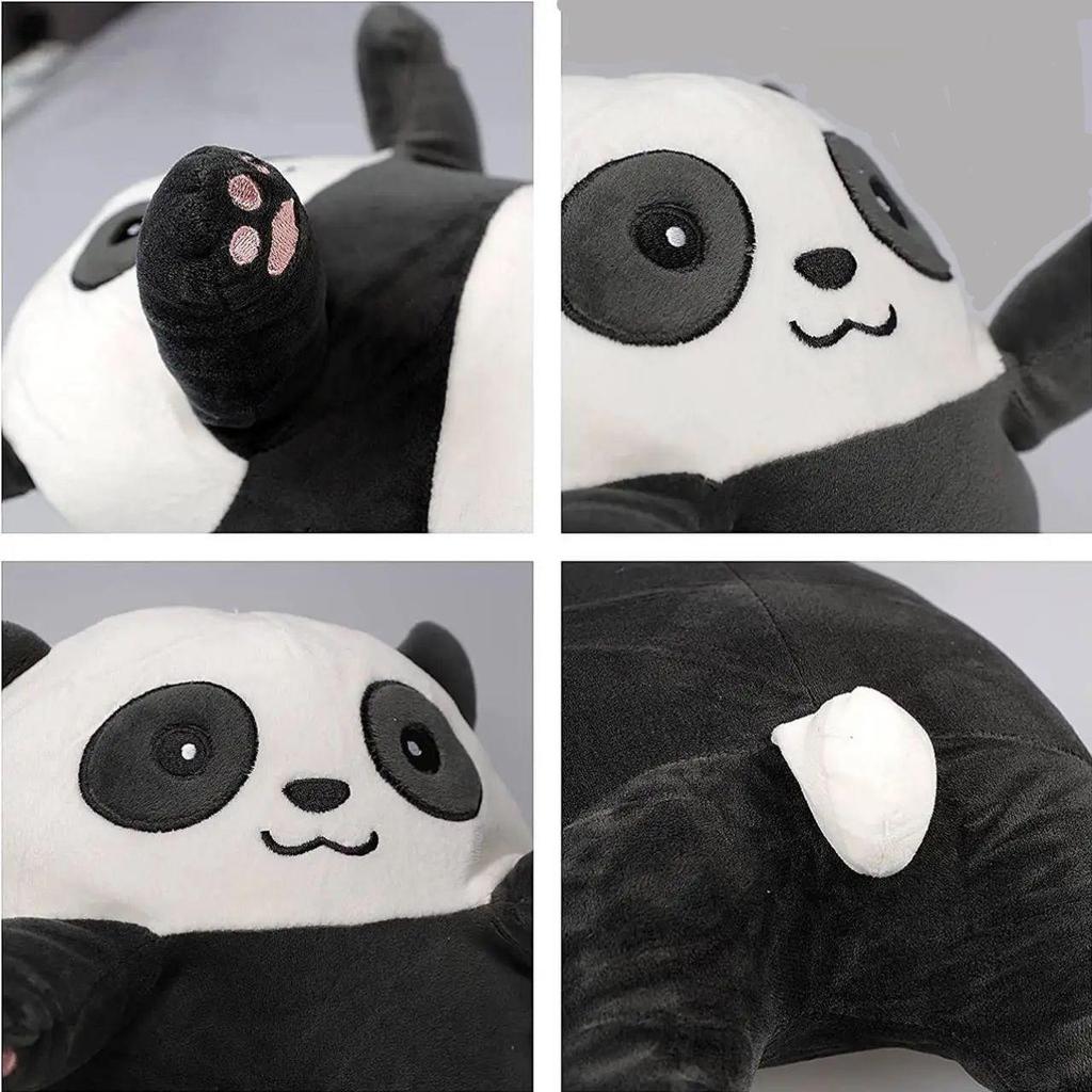 Plush Hugging Pillow Panda 50 Cm - Long Mascot For Sleeping And Hugging