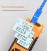 High Precision G10 Type-C Optical Power Meter for 9 Wavelengths, 5G Mini Optical Fiber Meter