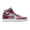 Men's Sneakers Jordan 1 Mid Cherrywood Red Cherrywood Red/White-Cement Grey