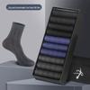 Langsha Men's Ultra-Thin Business Mid-Calf Socks Gift Set