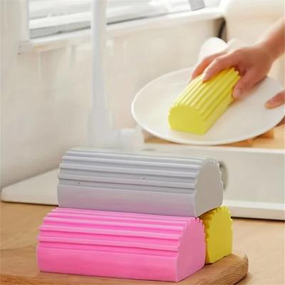 Magical Sponge Duster Pva Wet Clean Duster Sponge Washbowl Multifunctional Spotting Household Sponge Cleaning Brush Accessories