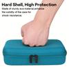 3-Layer Large Capacity EVA Hard Shell Storage Case Portable Travel Electronic Organizer with Mesh Pockets for Power Banks Phones