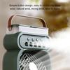 Five Nozzles Air Conditioning Fan With LED Night Light Hot Three In One Fan Air Conditioner Cooler