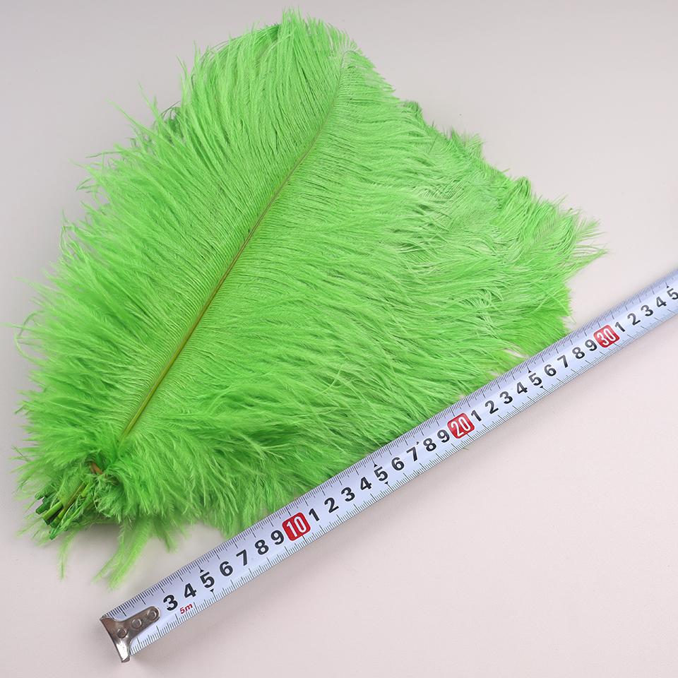 10Pcs 30-35cm Ostrich Feathers for Crafts Wedding Decoration 12-14" Handicraft Accessories Table Centerpieces Carnival Plumas