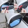 Car Rear View Mirror Rain Visor Guard PVC Auto Mirror Rain Shield Rainproof Side Mirror Rain Eyebrow Cover for SUV Truck Car Accessories