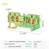 1/10Pcs Pt2.5 Quattro Push-In Spring 4-Conductor Strip Plug Pt 2.5 Wire Electrical Connector Din Rail Terminal Block Pt2.5-Qu