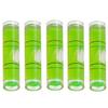 5pcs High Precision Pan-Tilt Special Level Bubble Leveler Balancer Measuring Set 23*8mm Cylindrical Level Workshop Layout Tools