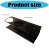 Practical Acrylic Wall Mounted Storage Rack For Water Bottles Cups Kitchen Garage Organization Space Efficient Design