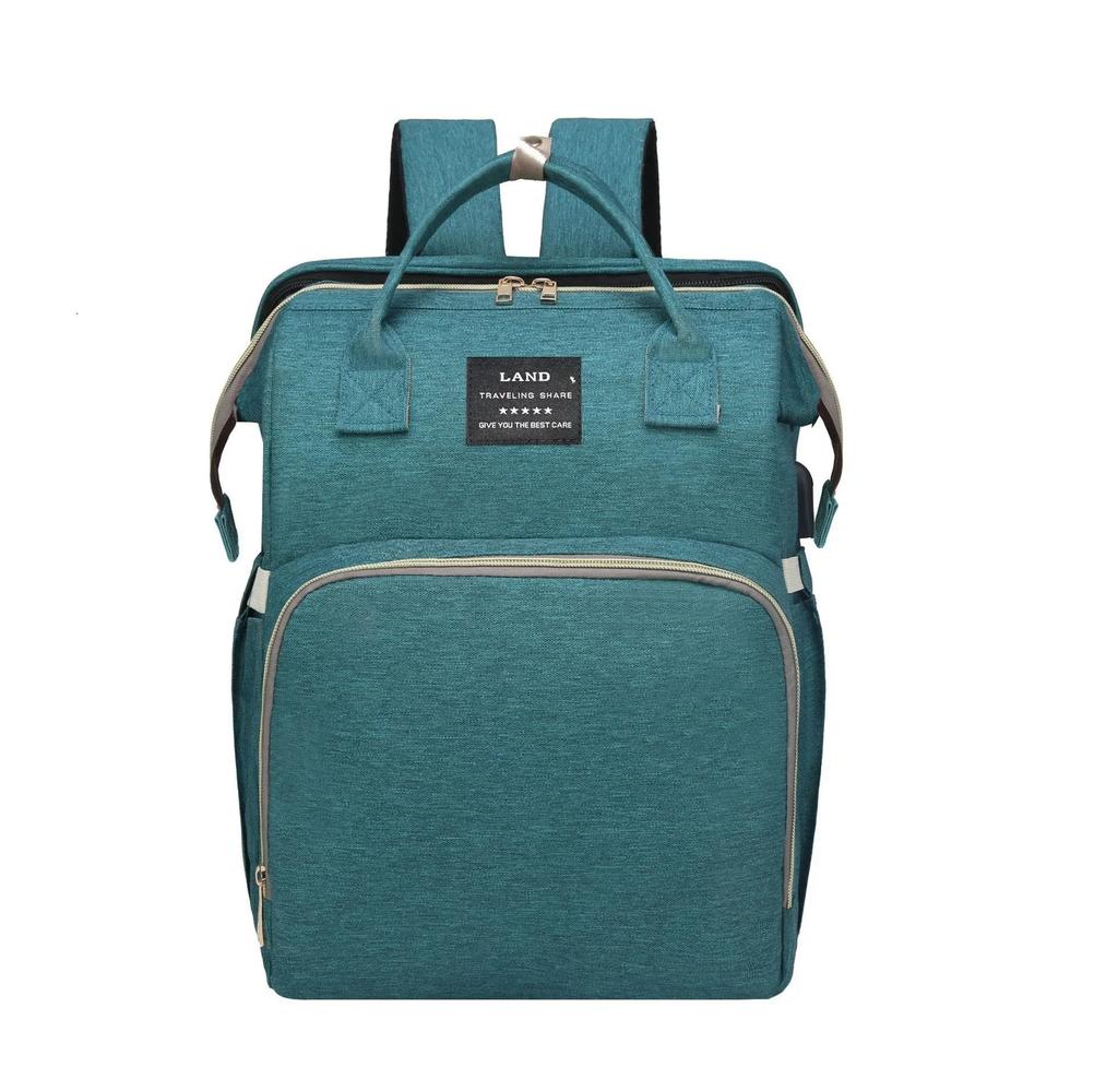 New Multifunctional Mother and Baby Bag Mom Bag Bottle Backpack Folding Sleeping Changing Bag Diaper Backpack