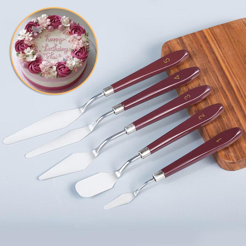 Zhaoran Cake Decorating Spatula Scraper Set
