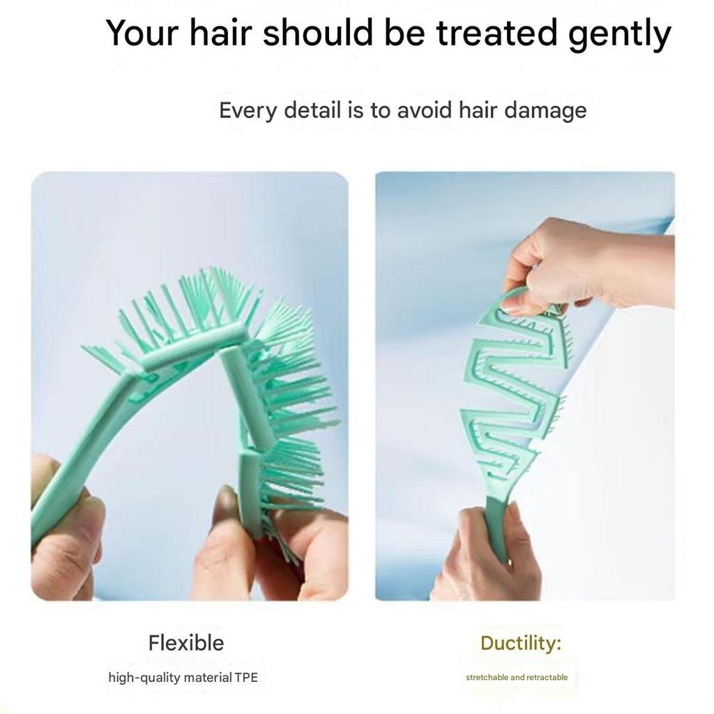 Scalp Massage Comb, Hollow Comb, Anti-static, Wet and Dry Hair Comb, Hair Dryer Comb, Beauty Styling Tool