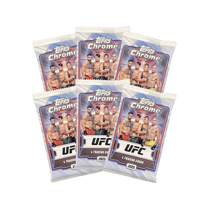 Topps 2025 Chrome UFC Trading Card Value Blaster Box