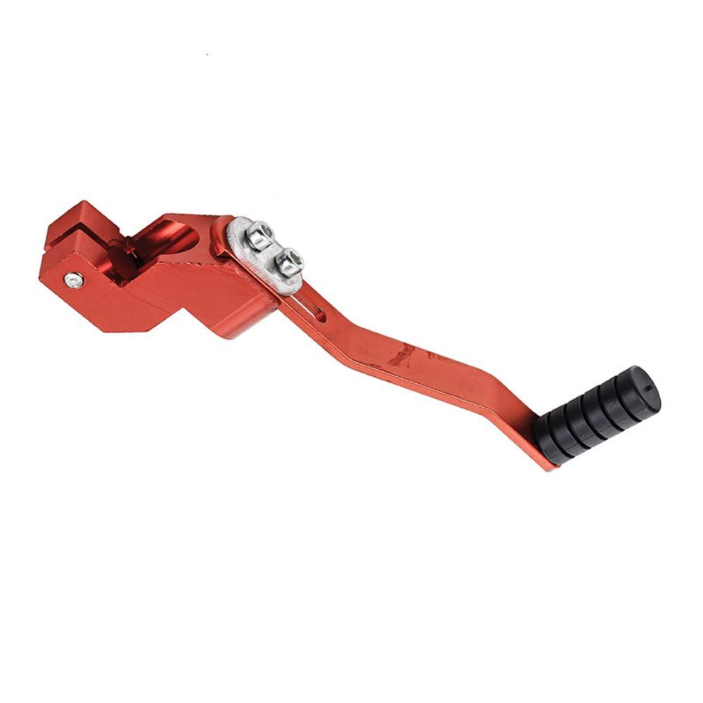 

Folding Design Gear Shift Lever Aluminum Material Aluminum Gear Lever Universal Accessories помаранчевий