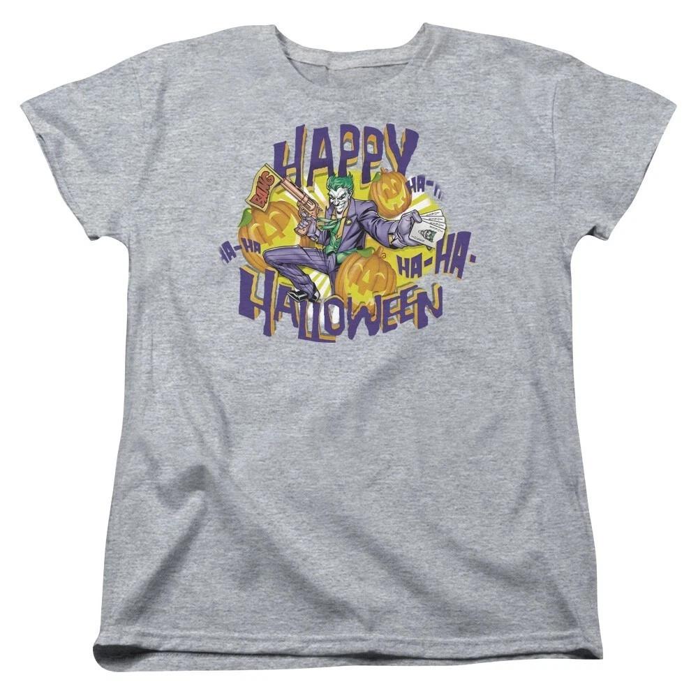 Batman  Ha Ha Halloween  Women s T-Shirt L