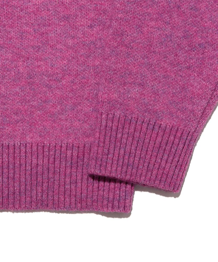 LEE Boucle Big Twitch Logo Knit Pink